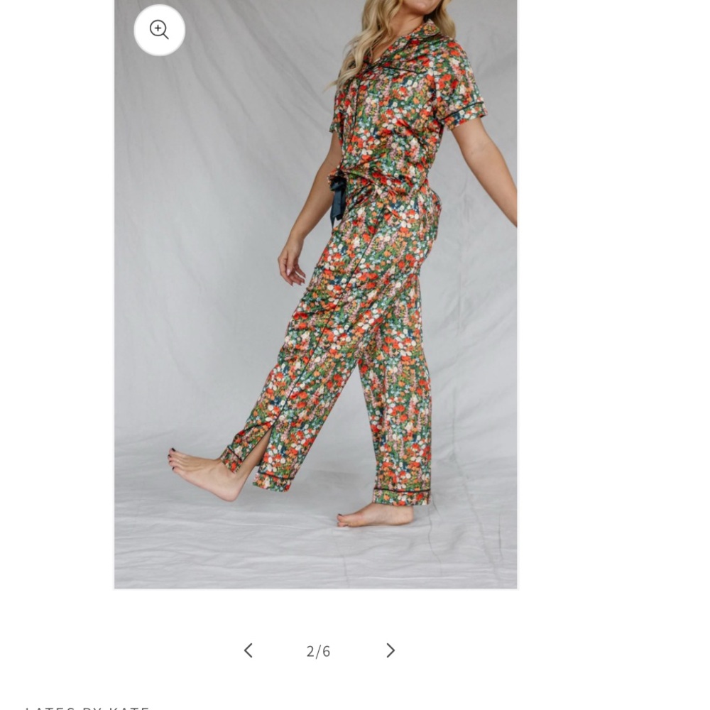 Floral Women's Pajama Set